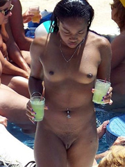 Ebony Beach Nude